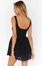 Ricci Skort Dress ~ Black Lace(XS)