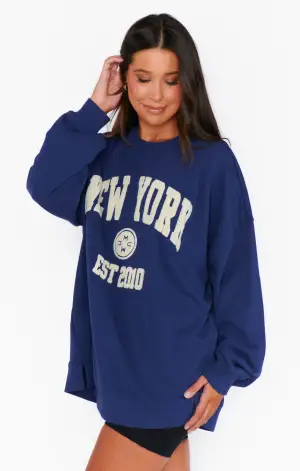 Steve Sweatshirt ~ New York Graphic(XS)