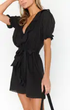 Marissa Dress ~ Black Voile(XS)
