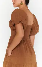 Joanna Maxi Dress ~ Brown(XS)