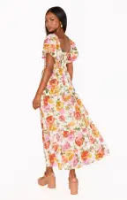 Joanna Maxi Dress ~ Ivory Hillside Floral(XS)