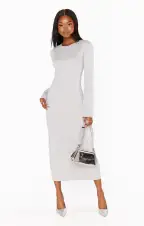 City Dress ~ Silver Shimmer Knit(XS)