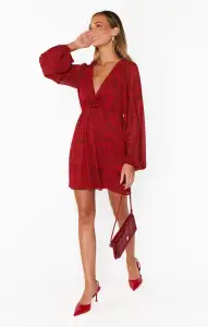 Rosetta Mini Dress ~ Dark Romance(XS)