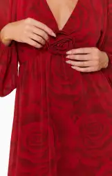 Rosetta Mini Dress ~ Dark Romance(XS)