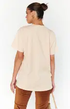 Travis Tee ~ Distressed Cowgirl Graphic(XS)