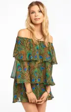 Triple Decker Romper ~ Original Peacock(XS)