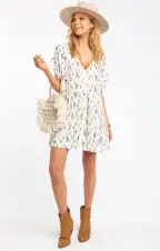 Odessa Dress ~ Mini Pressed Floral(XS)