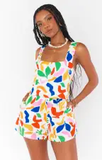 Hendrix Shorts ~ Primary Paradise(XS)