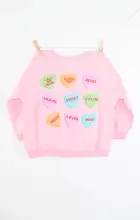 Davis Sweatshirt ~ Candy Crush Graphic(1T)