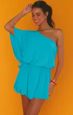 Trish Dress ~ Summer Blue(XS)
