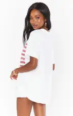 Cooper Tee ~ American Flag Graphic(XS)