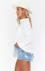 Presto Shirt ~ White Linen(XS)