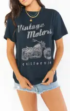 Travis Tee ~ Cali Motors Graphic(XS)