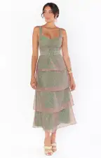 Cosmopolitan Midi Dress ~ Watermelon Floral(XS)