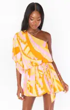 Trish Dress ~ Caribbean Cocktail(XS)