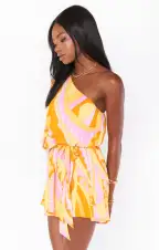 Trish Dress ~ Caribbean Cocktail(XS)