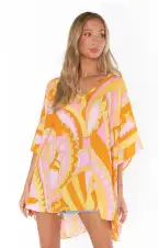 Peta Tunic ~ Caribbean Cocktail(XS)