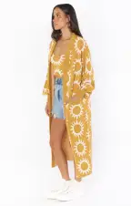 Out and About Cardi ~ Paradise Sun Knit(XS)