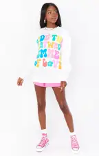 Stanley Sweatshirt ~ Summer of Love Graphic(XS)