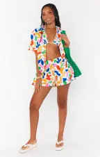 Hendrix Shorts ~ Primary Paradise(XS)