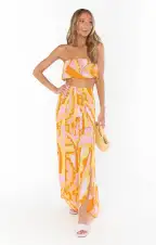 Teeny Tube Top ~ Caribbean Cocktail(XS)