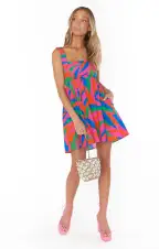 Fling Mini Dress ~ Island Punch(XS)