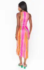 Dazy Skirt ~ Sunrise Stripe Mesh(XS)