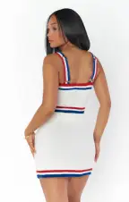 Below Deck Tank ~ USA Stripe Knit(XS)