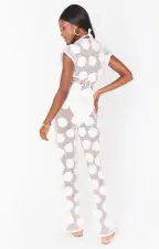 Washed Ashore Pants ~ Wildflower Mesh(XS)