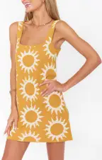 Mellow Mini Dress ~ Paradise Sun Knit(XS)