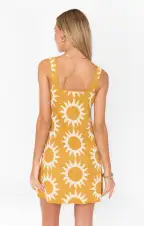 Mellow Mini Dress ~ Paradise Sun Knit(XS)