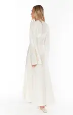 Jet Setter Robe ~ Cream Groovy Knit(XS)