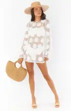 Castaway Coverup ~ Wildflower Mesh(XS)