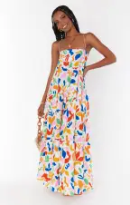 Long Weekend Maxi Dress ~ Primary Paradise(XS)
