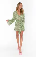 Treasure Mini Dress ~ Flower Power Pink  Crochet(XS)