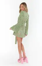 Treasure Mini Dress ~ Flower Power Pink  Crochet(XS)