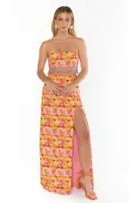 Rumba Maxi Skirt ~ Havana Beaded Sequins(XS)