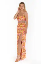 Rumba Maxi Skirt ~ Havana Beaded Sequins(XS)