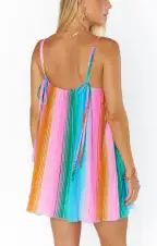 Sicily Dress ~ Ombre Pleated Knit(XS)