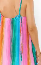 Sicily Dress ~ Ombre Pleated Knit(XS)