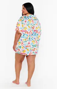 Sunday Morning PJ Set ~ Italian Picnic Jersey(XS)
