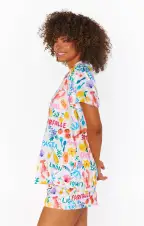 Sunday Morning PJ Set ~ Italian Picnic Jersey(XS)