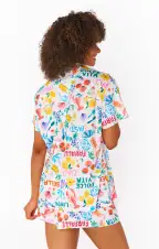 Sunday Morning PJ Set ~ Italian Picnic Jersey(XS)