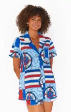 Home and Away PJ Set ~ Anchors Away(XS)