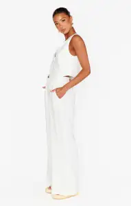 Vince Pants ~ White Linen(XS)