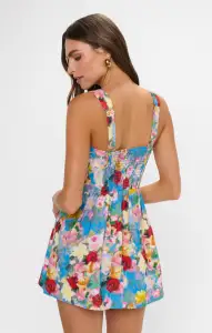 Nina Skort Dress ~ Blissful Garden Gala(XS)