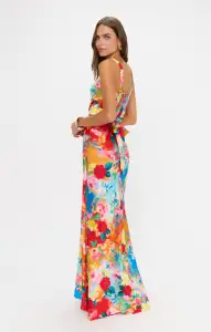 Lana Maxi Dress ~ Sunset Garden Gala(XS)