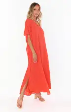 Tropez Maxi ~ Bright Red(XS)