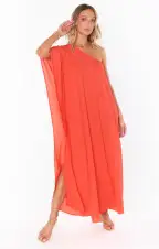 Tropez Maxi ~ Bright Red