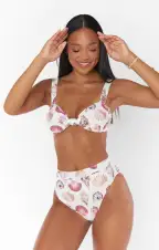 Bali Bottom ~ White Shells(XS)